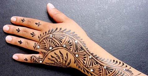 Mehendi: què és. Dibuixos de henna al cos per a principiants. Esbossos, dissenys de tatuatges