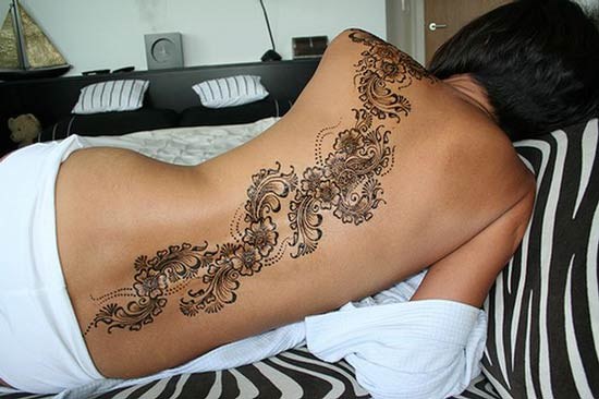 Mehendi: què és. Dibuixos de henna al cos per a principiants. Esbossos, dissenys de tatuatges