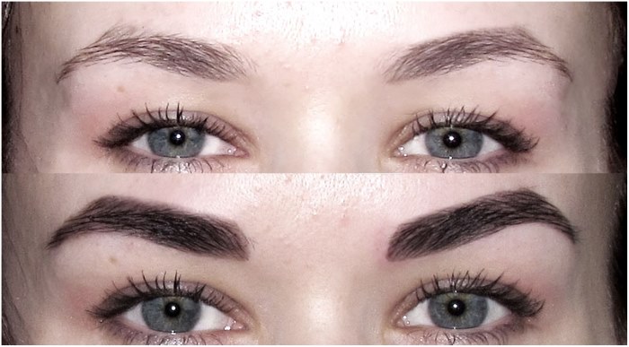 Comment teindre les sourcils avec du henné Brow Henna, Nila, Irisk à la maison. Instruction, vidéo