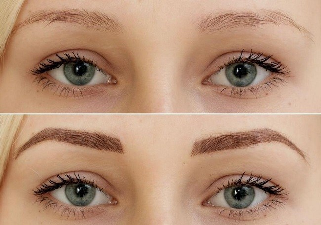 Époussetage des sourcils - qu'est-ce que c'est, photos avant et après, combien de temps dure l'effet, critiques