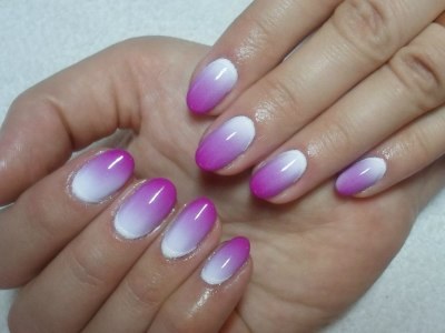 Manicura ombra: foto, com fer-ho a casa