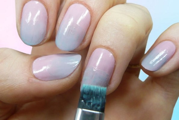 Manicura ombra: foto, com fer-ho a casa