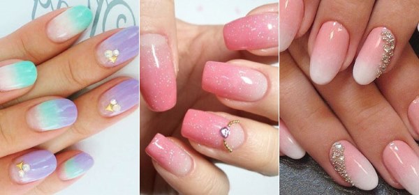 Manicura ombra: foto, com fer-ho a casa