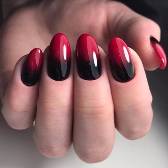 Manicura ombra: foto, com fer-ho a casa