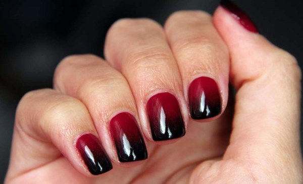 Manicura ombra: foto, com fer-ho a casa