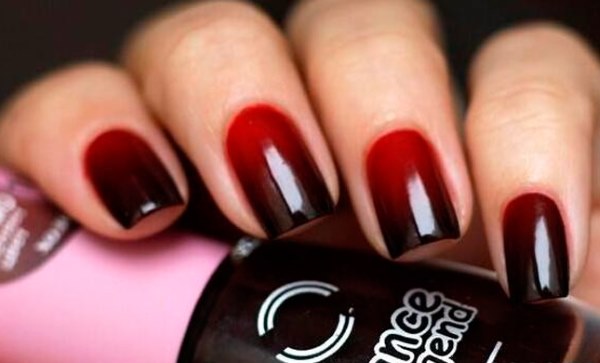 Manicura ombra: foto, com fer-ho a casa