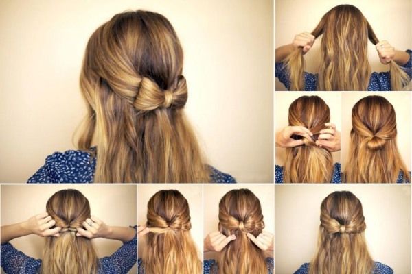 Coiffures simples pour tous les jours en 5 minutes avec vos propres mains pour cheveux moyens, longs et courts