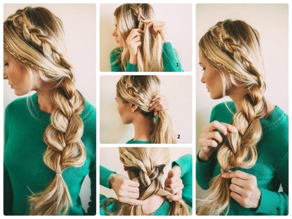 Coiffures simples pour tous les jours en 5 minutes avec vos propres mains pour cheveux moyens, longs et courts