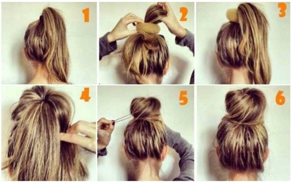 Coiffures simples pour tous les jours en 5 minutes avec vos propres mains pour cheveux moyens, longs et courts