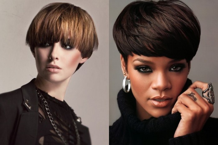 Coupes de cheveux pour cheveux courts 2020 pour femmes. Une photo