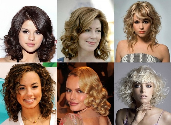 Coupes de cheveux pour cheveux moyens. Mode Belles Coiffures, Bangs, Décontracté, Fête, Simple