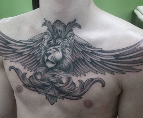 Tattoo Wings (ala) a l'esquena: significat per a noies i homes. Una foto