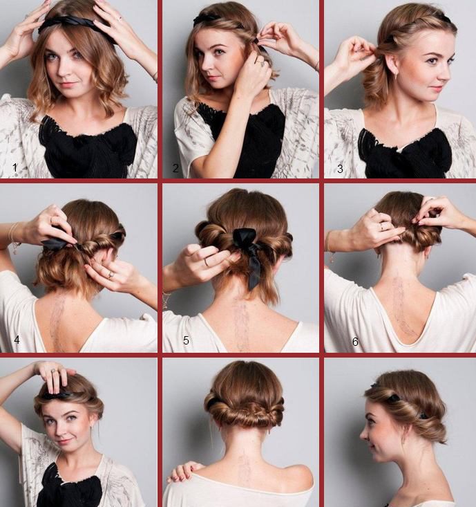 Coupes de cheveux pour femmes pour cheveux moyens avec une frange. Photo de coupes de cheveux à la mode pour les cheveux clairs, foncés et rouges