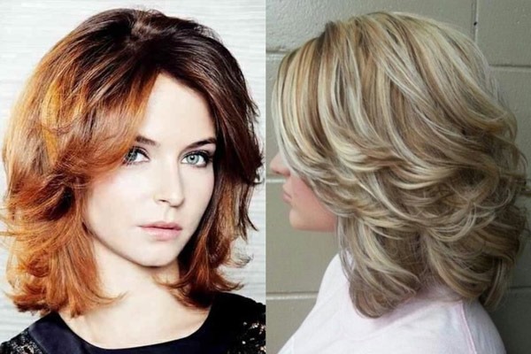 Coupes de cheveux pour filles pour cheveux moyens: à la mode, belles, avec et sans frange. Photo 2020