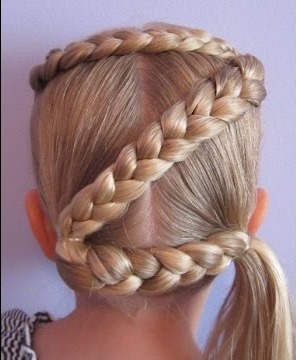 Coiffures belles et faciles pour les filles pour les cheveux moyens pour l'école et les vacances. Instructions pour la photo