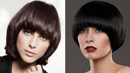 Coupes de cheveux courtes avec une frange latérale pour les filles et les femmes. Photos, tendances de la mode, nouveautés 2020