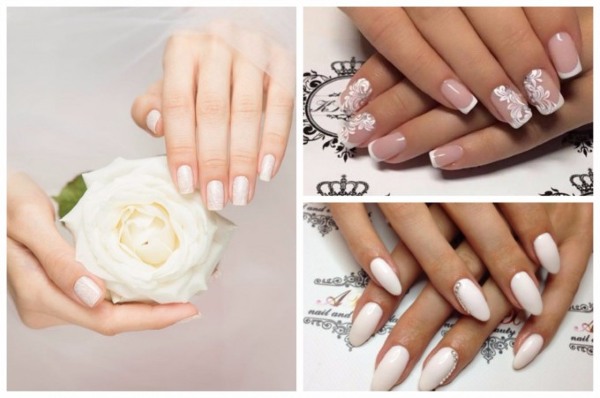 Les millors idees de manicura de casament per a la núvia. Tendències de moda, disseny amb fotos per a ungles curtes, llargues, esteses, de gel, franceses