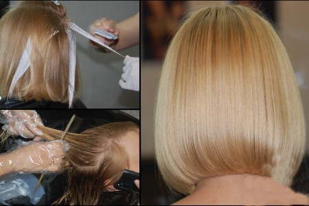 Mise en évidence. Comment faire comme chez soi pour les cheveux foncés, clairs, blonds, courts, moyens, longs. Instruction étape par étape