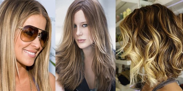 Faits saillants sombres sur les cheveux blonds. Qui convient, comment choisir une couleur et faire des taches à la maison