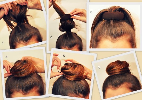 Comment faire un chignon en désordre pour les cheveux moyens à longs: modernes, hauts, bas, volumineux. Instructions étape par étape, photo