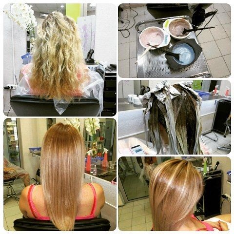 Balayazh pour les cheveux blonds courts. Technique, instructions étape par étape pour la coloration avec une photo