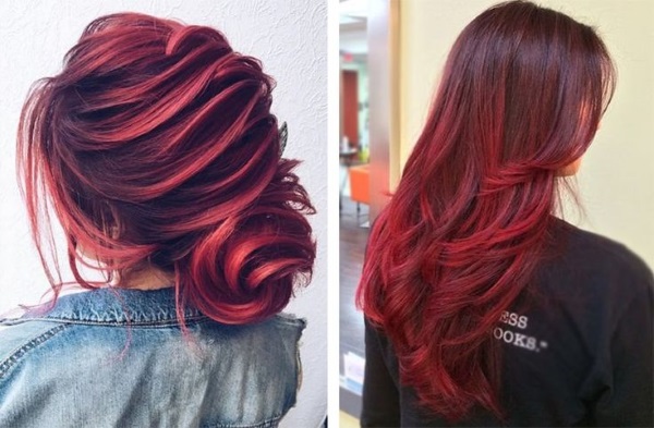 Couleur des cheveux Acajou. Photos et nuances: sombres et claires. Teinture pour cheveux