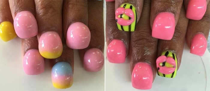 Manicura de bombolles: fotos, dissenys, com fer ungles amb bombolla elegants pas a pas