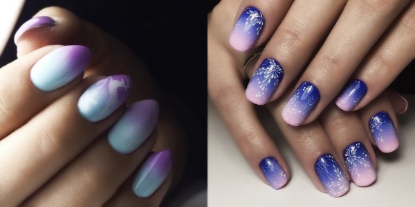 Manicura francesa amb un patró. Fotos, colors de moda i idees de disseny 2020