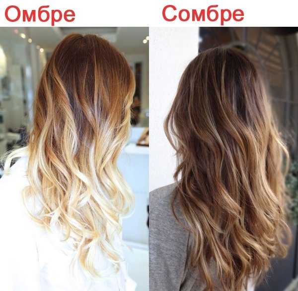 Ombre pour les cheveux noirs. La photo est cendrée, rouge, violette, grise, bicolore. Comment faire la coloration à la maison