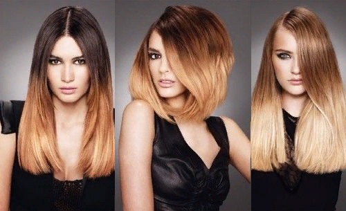 Coloration capillaire complexe pour blondes, brunes. Photo pour cheveux moyens, courts et longs