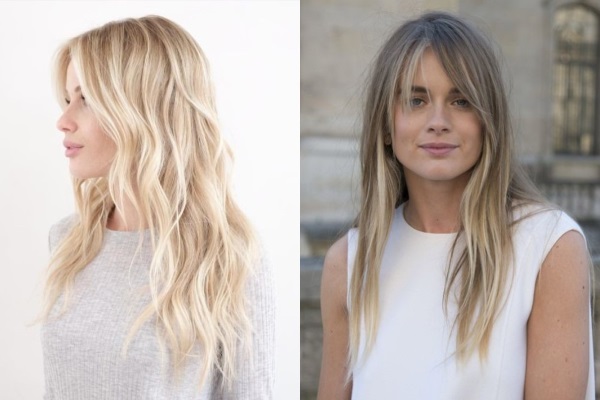 Coupes de cheveux pour femmes à la mode pour cheveux fins de longueur moyenne. Photo avec et sans frange