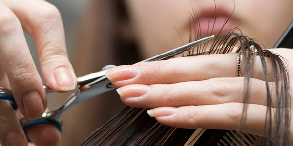 Coupes de cheveux déchirées à la mode pour cheveux courts avec et sans frange. Vues avant et arrière. Une photo