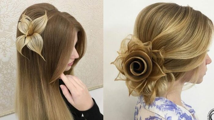 Coiffure facile pour les cheveux moyens en 5 minutes. Photo comment faire étape par étape à la maison