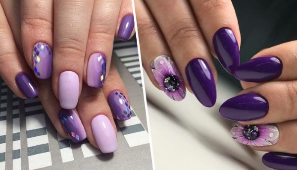 Esmalt de gel monocrom en manicura. Notícies de moda de fotos 2020