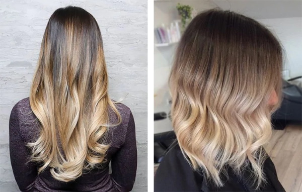 Blondes aux racines foncées. Photo, techniques de coloration, mise en évidence, tonification