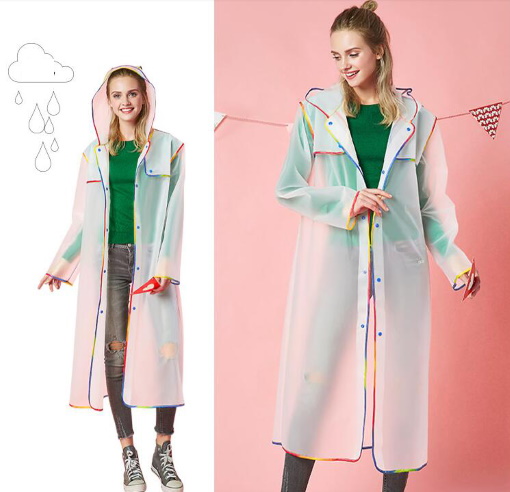 Impermeable femení amb caputxa: impermeable elegant, vestit, mono. Estils, foto