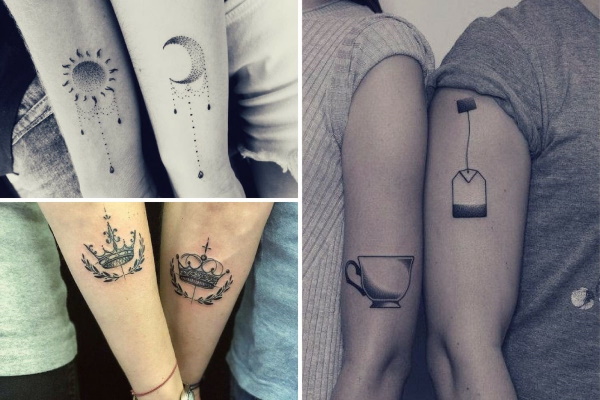 Tatuatges per a un parell d’amants amb significat, inscripcions, fotos amb descodificació