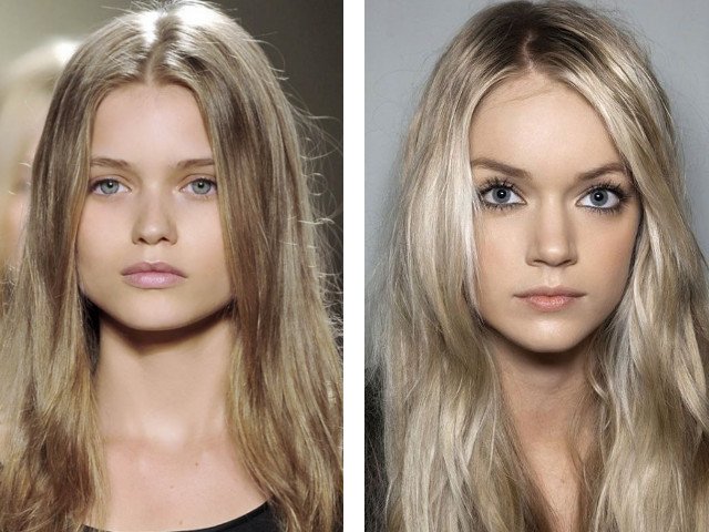 Couleur de cheveux blond clair et froide. Photos avant et après coloration, avis