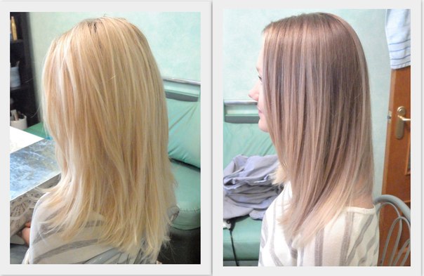 Couleur de cheveux blond clair et froide. Photos avant et après coloration, avis