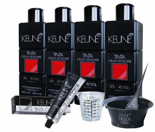 Tint per als cabells Kene (Keune). Paleta, ressenyes, preu