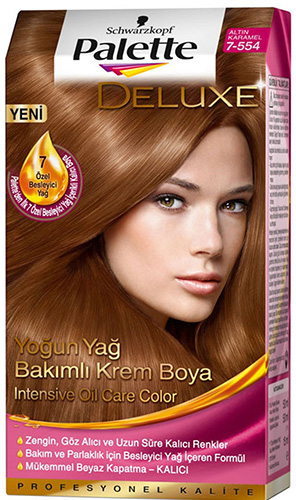 Couleur de cheveux caramel pour yeux verts, bleus, bruns. Une photo